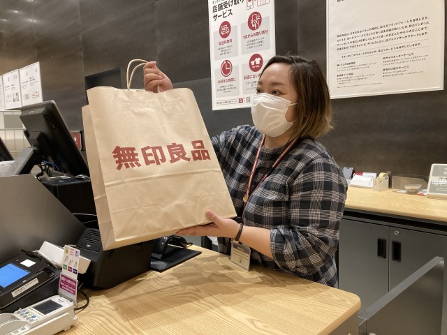 生活雑貨店の接客・販売スタッフ（無印良品　イオンモール佐野新都市店）の求人画像４